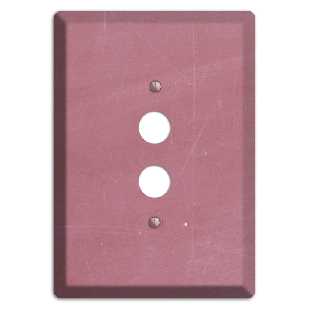 Chalk Pink 1 Pushbutton Wallplate