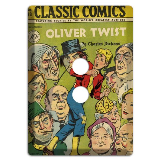Oliver Twist Vintage Comics 1 Pushbutton Wallplate