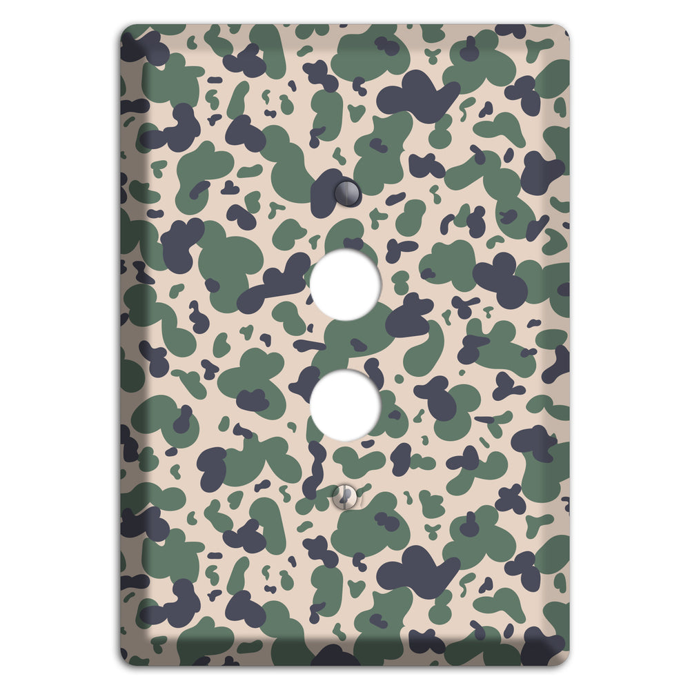 Afghanistan Blotch 2 Camo 1 Pushbutton Wallplate