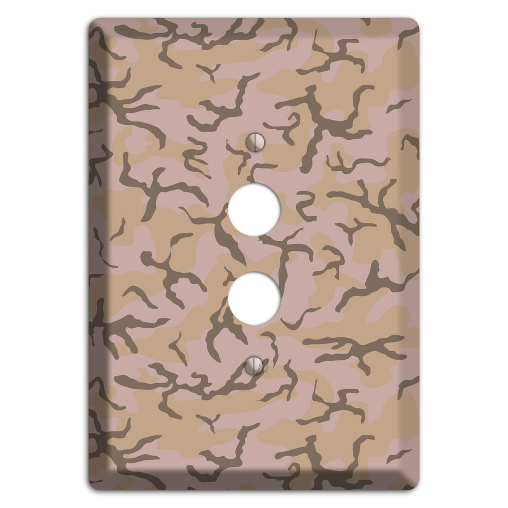 Woodland Camo 1 Pushbutton Wallplate