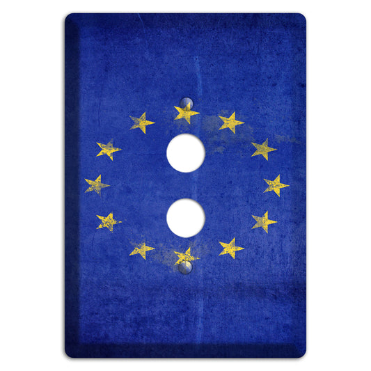 European Union Cover Plates 1 Pushbutton Wallplate