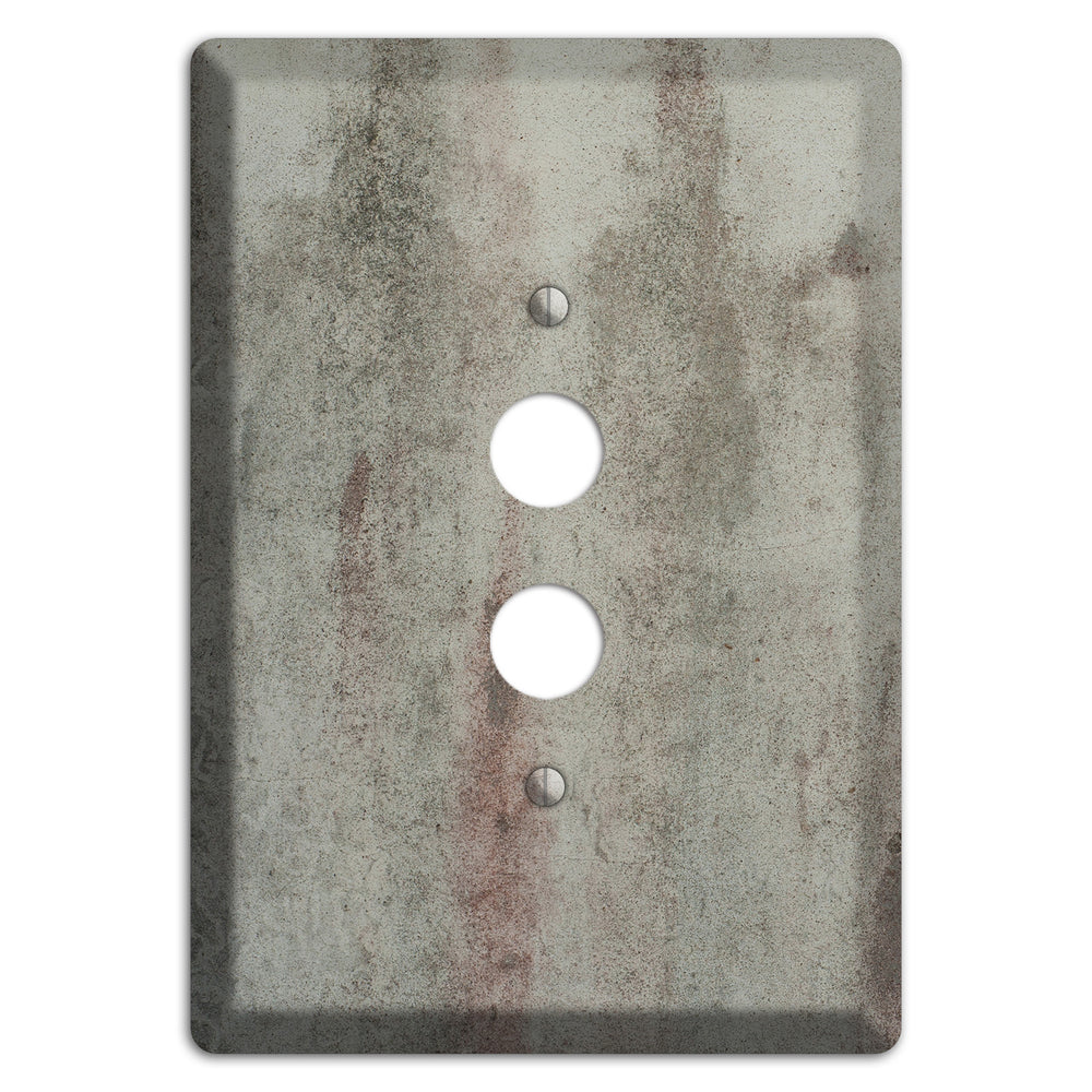 Old Concrete 15 1 Pushbutton Wallplate
