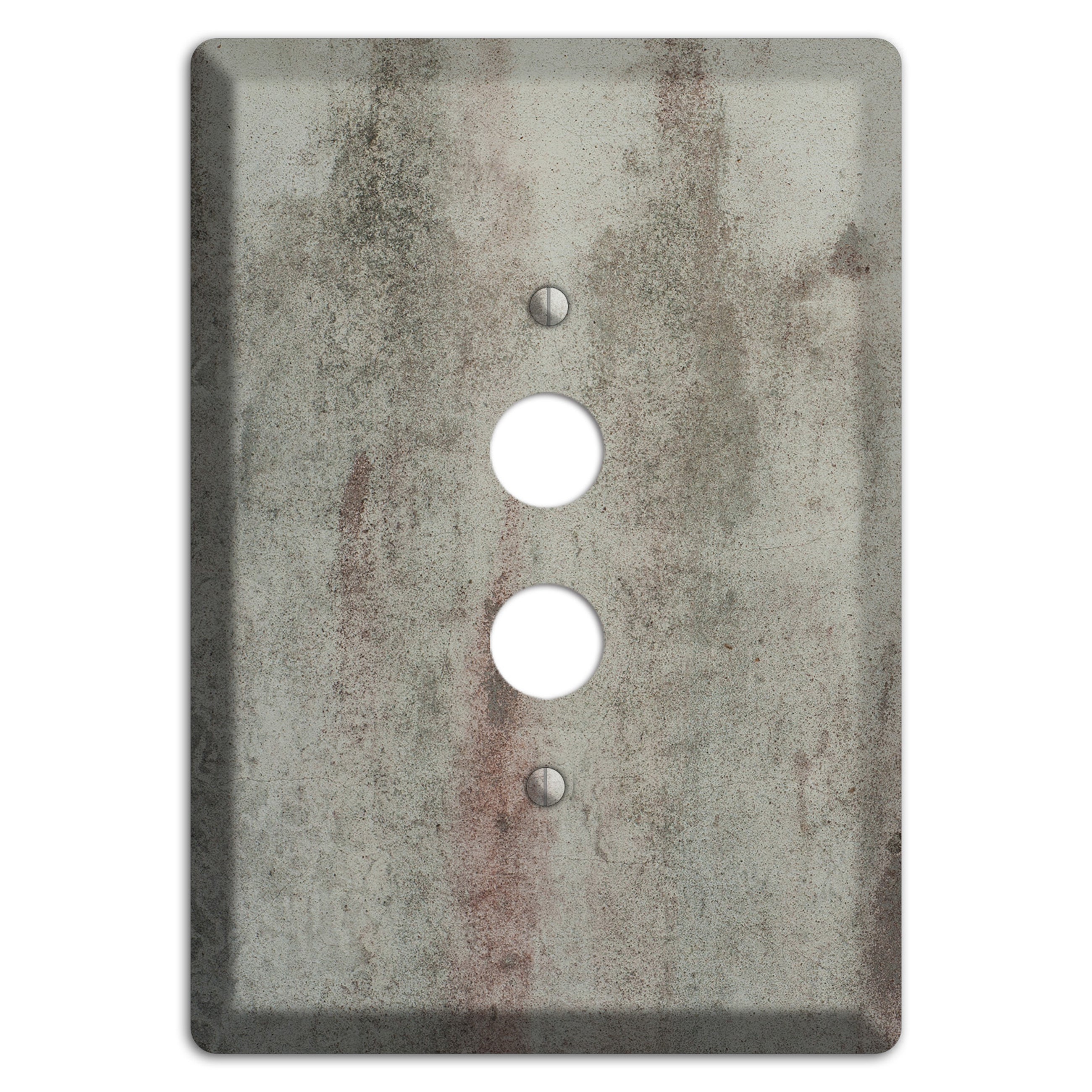 Old Concrete 15 1 Pushbutton Wallplate