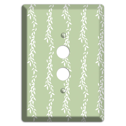 Leaves Style Z 1 Pushbutton Wallplate