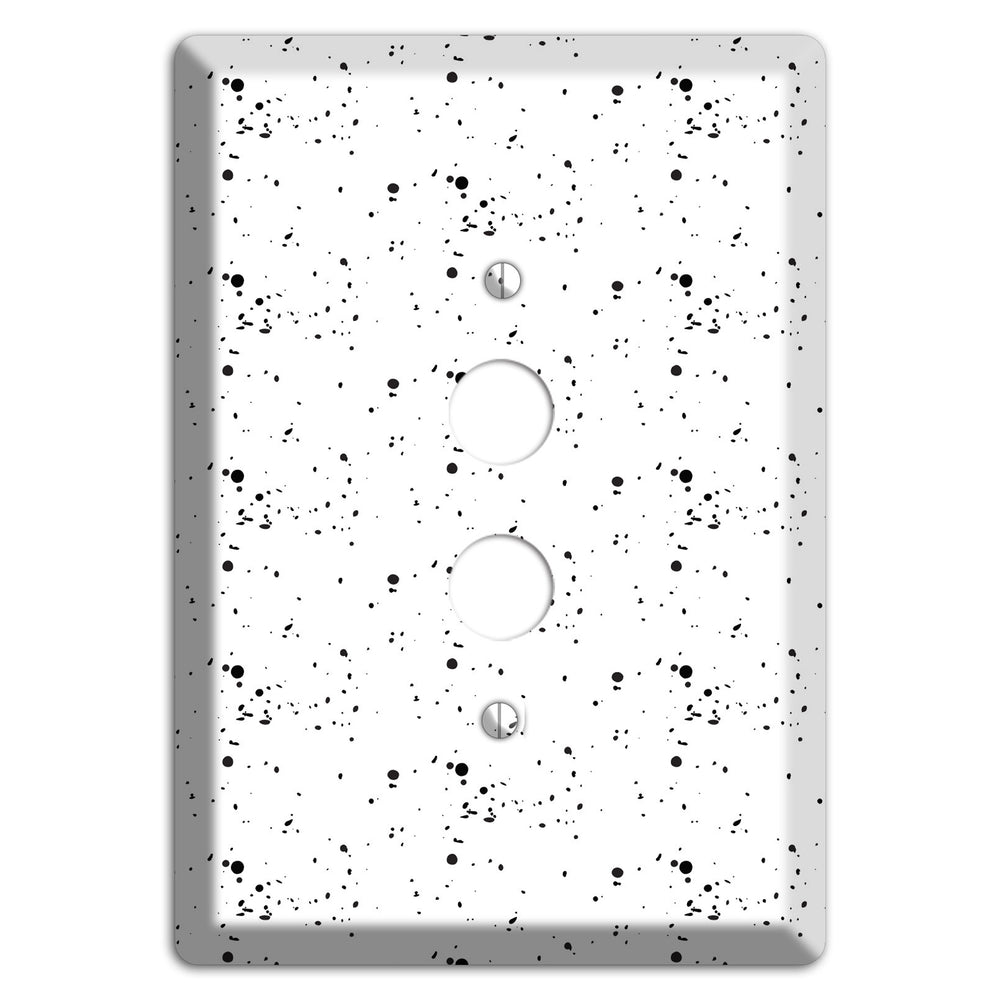 Ink Drops 8 1 Pushbutton Wallplate