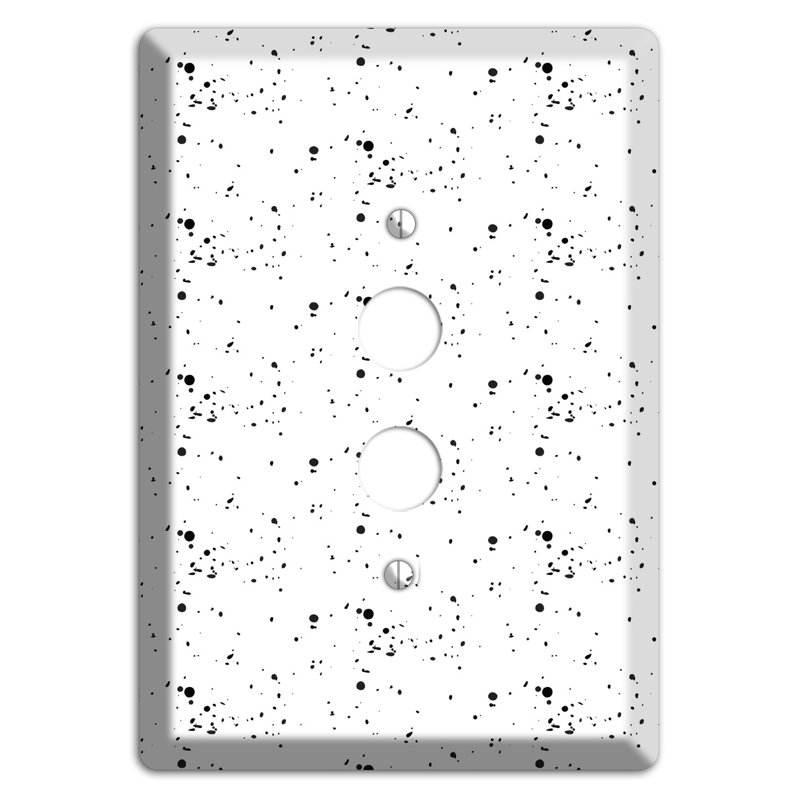 Ink Drops 8 1 Pushbutton Wallplate