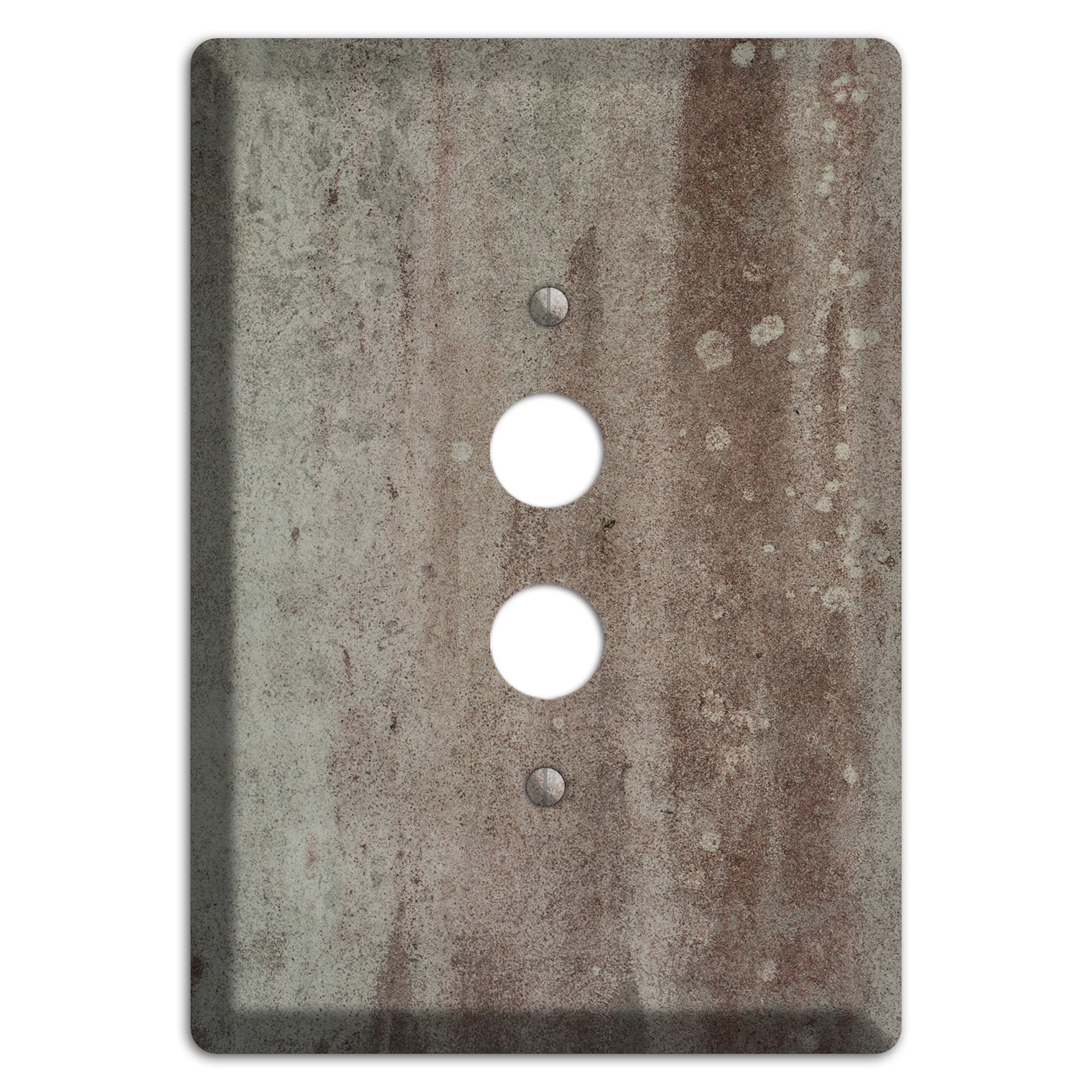 Old Concrete 14 1 Pushbutton Wallplate