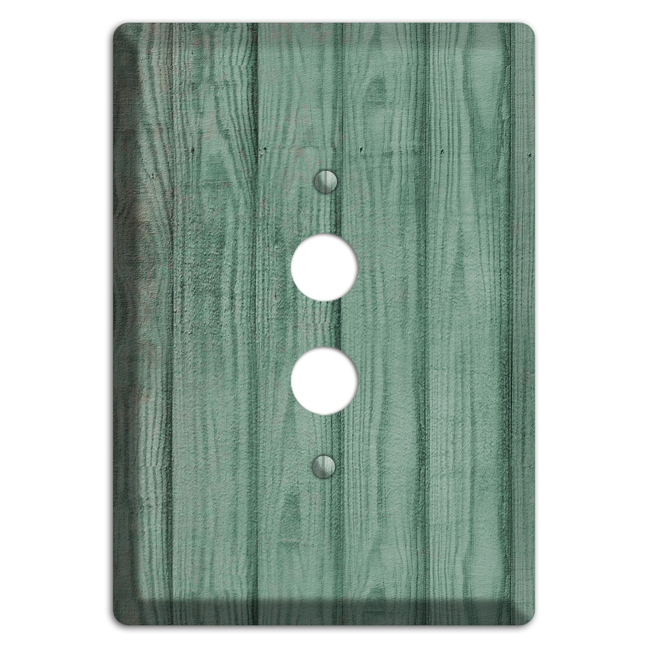 Laurel Weathered Wood 1 Pushbutton Wallplate