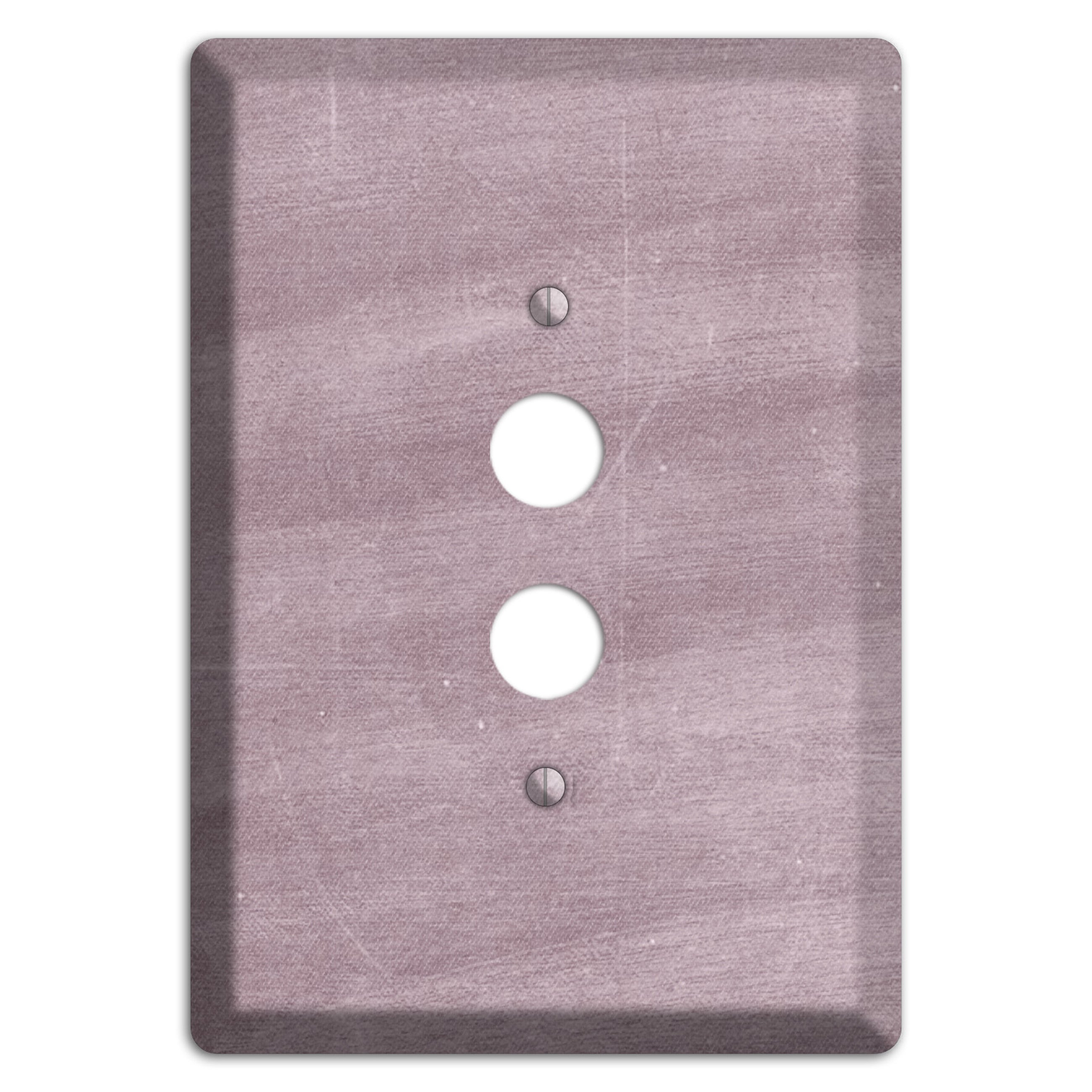 Chalk Light Maroon 1 Pushbutton Wallplate