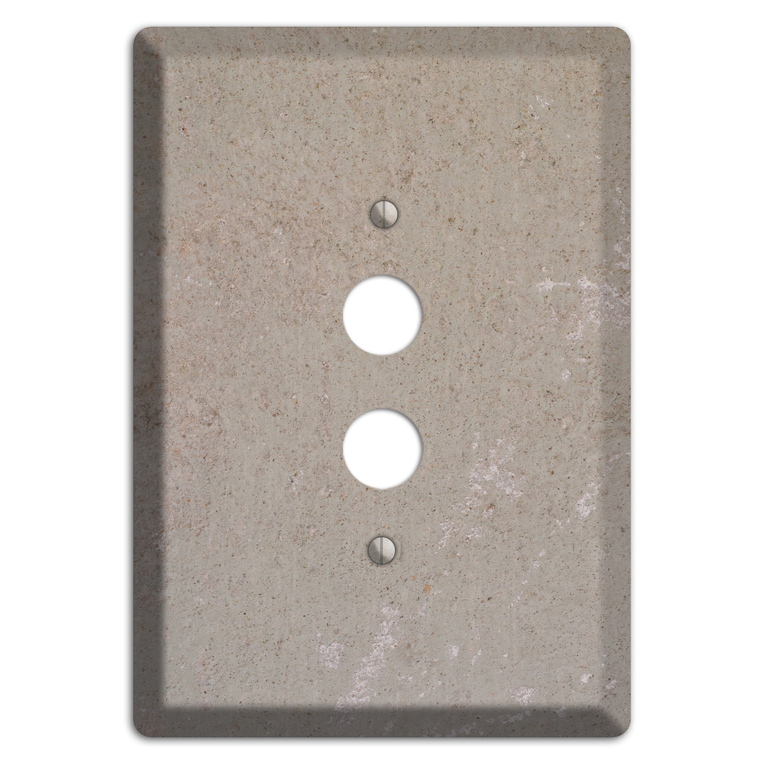 Old Concrete 7 1 Pushbutton Wallplate