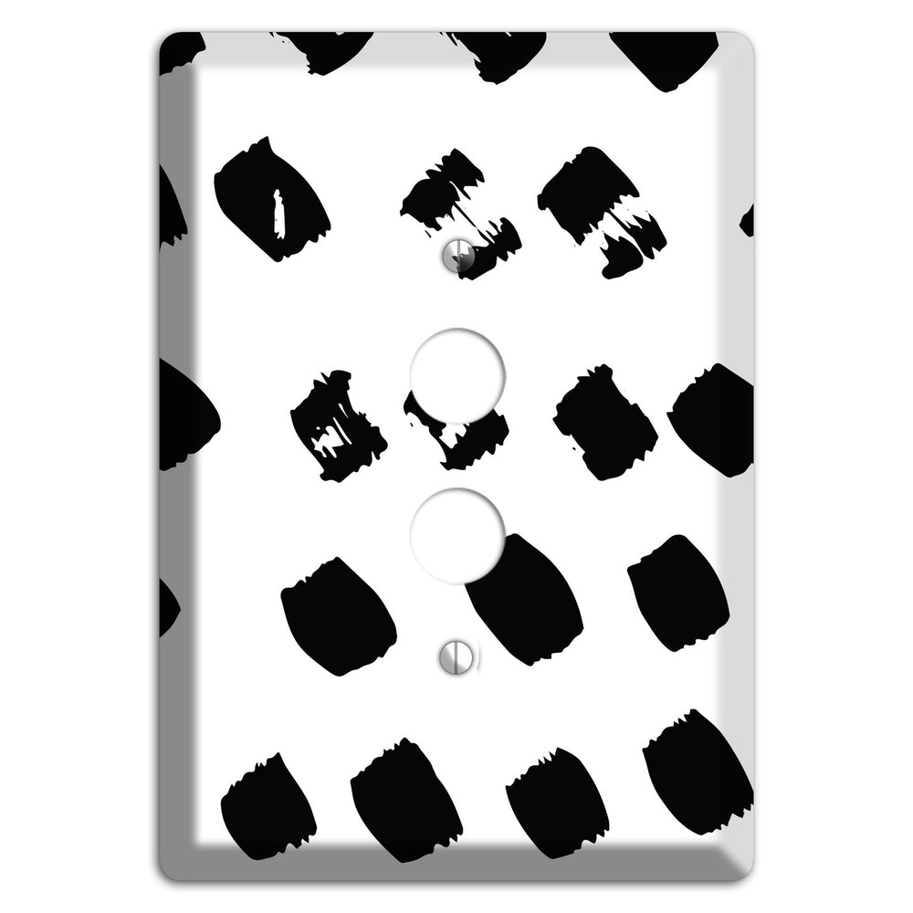 Ink Brushstrokes 4 1 Pushbutton Wallplate