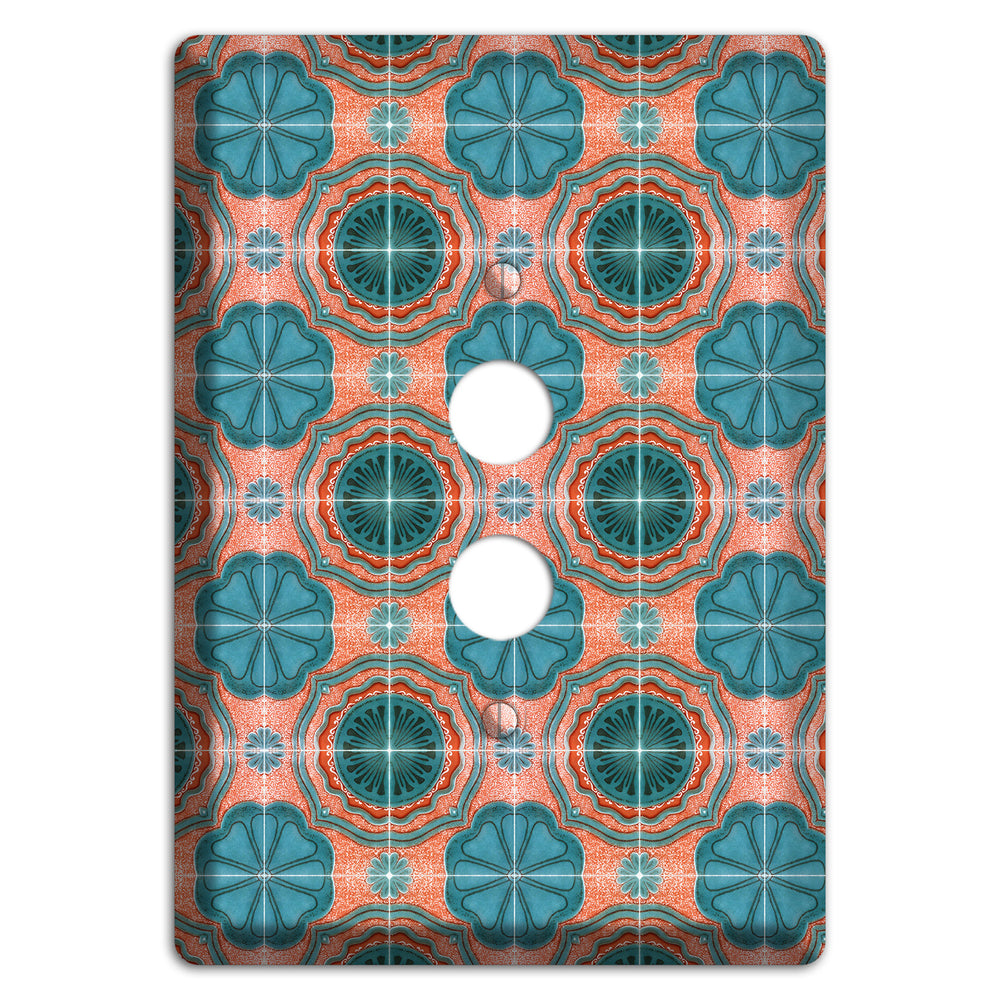 Tavira Tiles 3 1 Pushbutton Wallplate