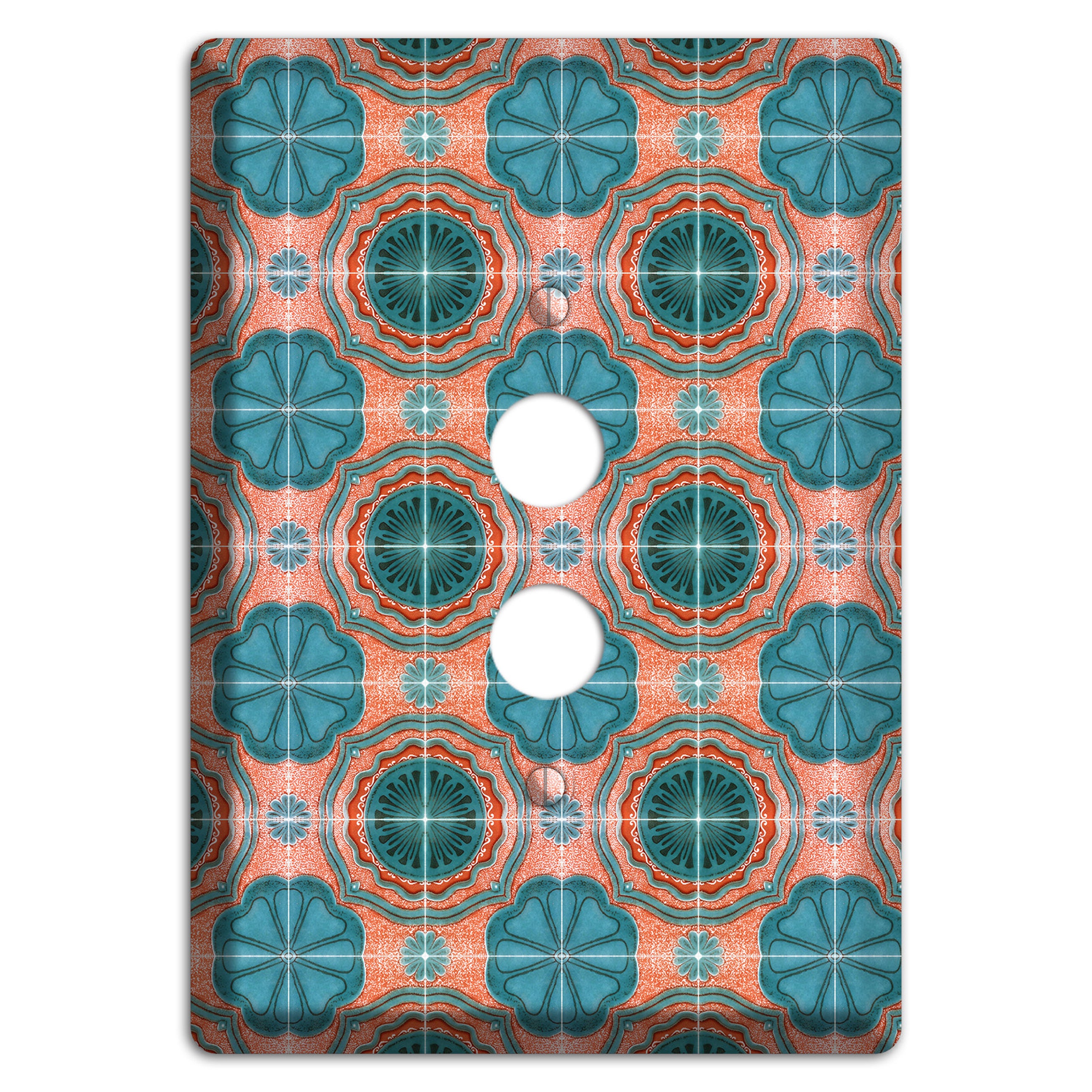 Tavira Tiles 3 1 Pushbutton Wallplate