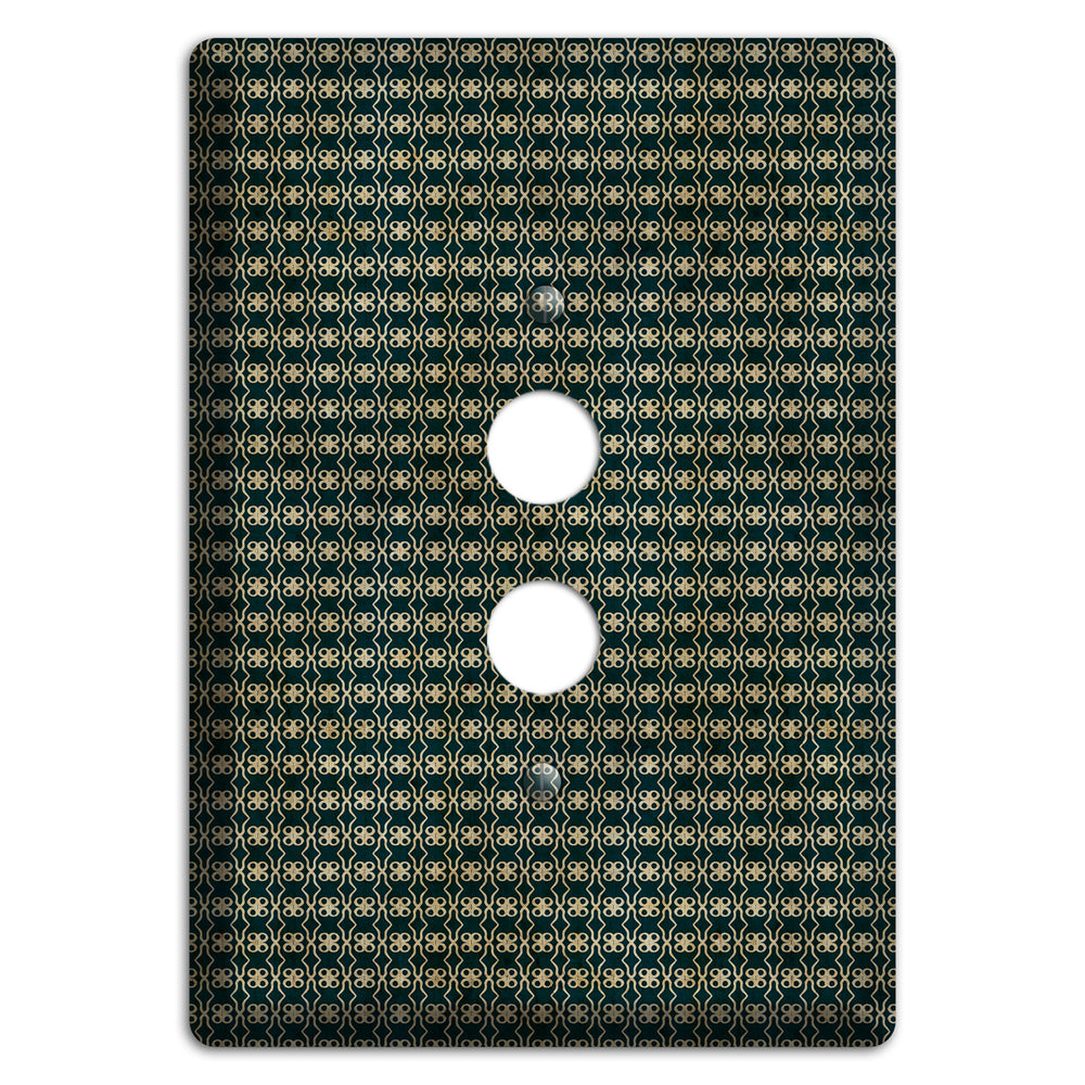 Dark Green Grunge Tiny Tiled Tapestry 2 1 Pushbutton Wallplate
