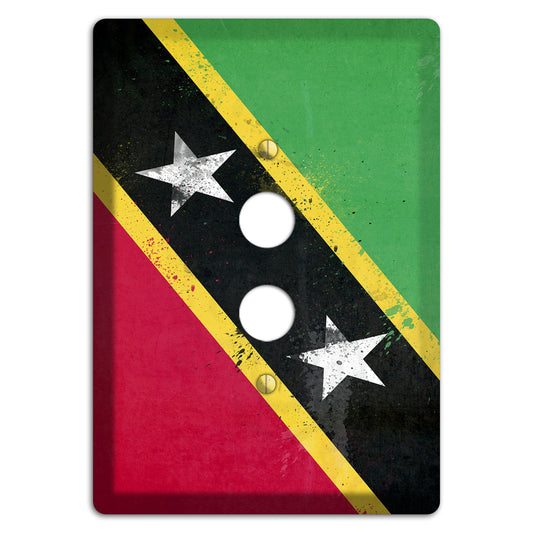Saint Kitts and Nevis Cover Plates 1 Pushbutton Wallplate