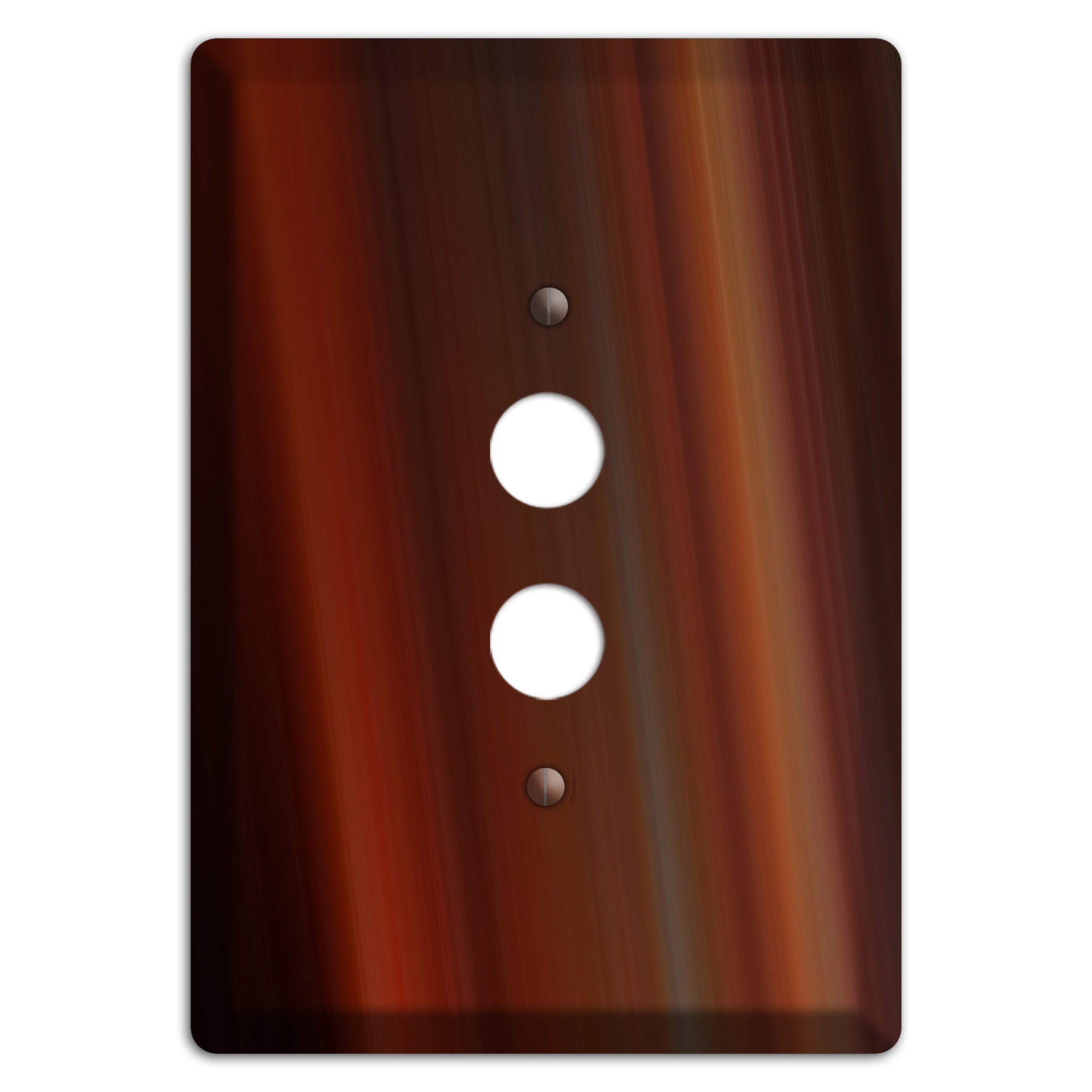 Maroon Ray of Light 1 Pushbutton Wallplate