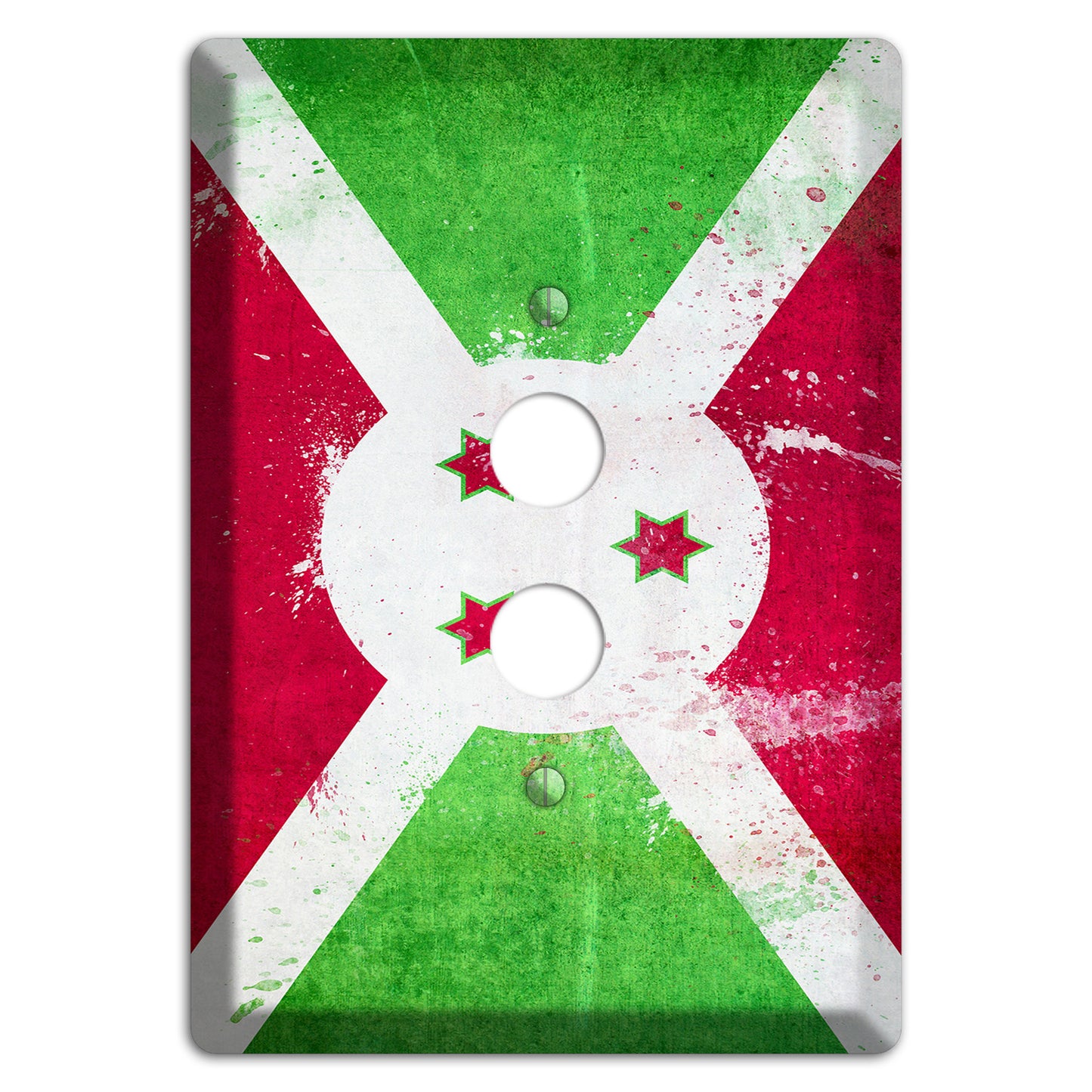 Burundi Cover Plates 1 Pushbutton Wallplate