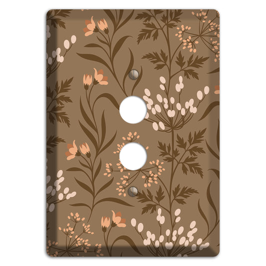 Fall Floral 2 1 Pushbutton Wallplate