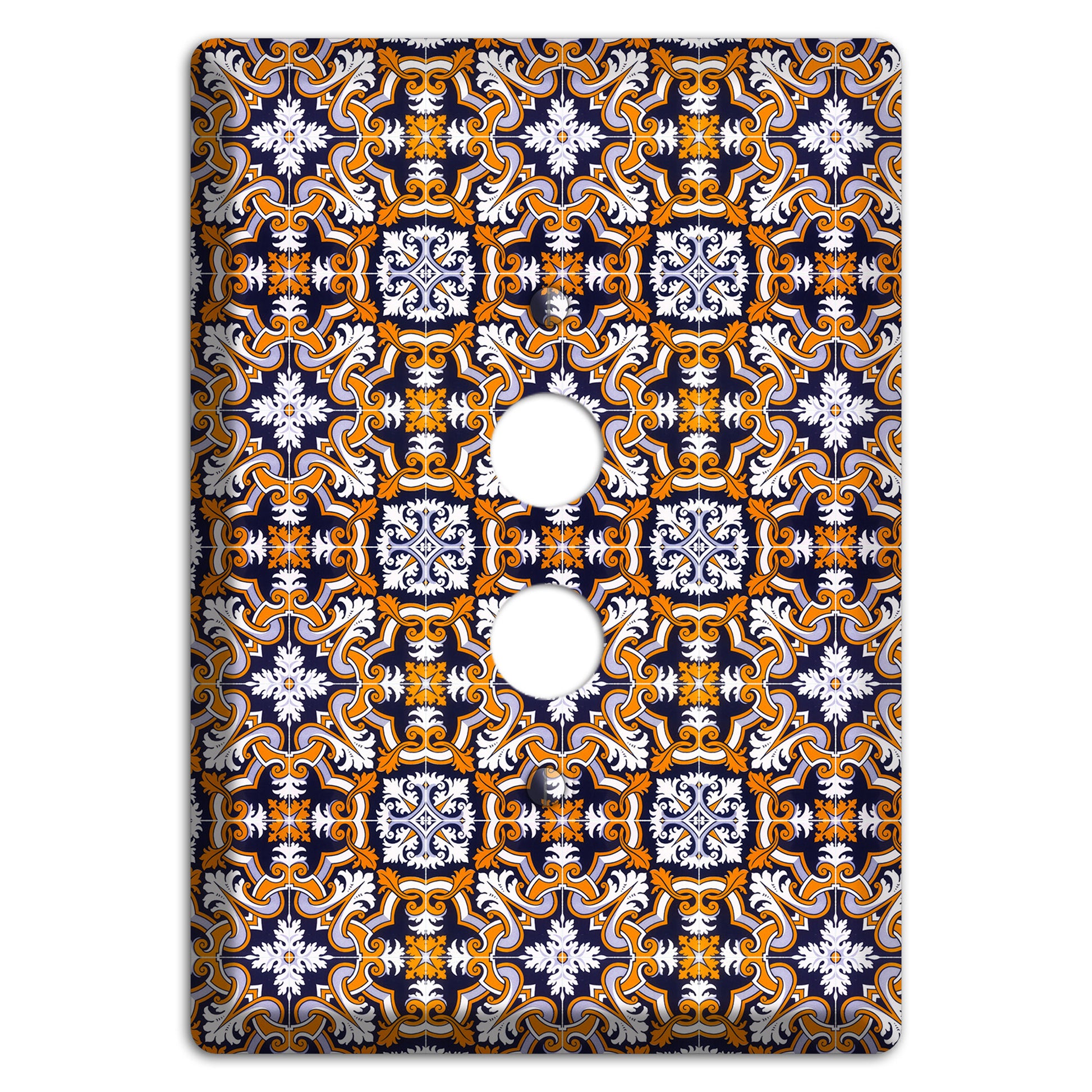 Tavira Tiles 6 1 Pushbutton Wallplate