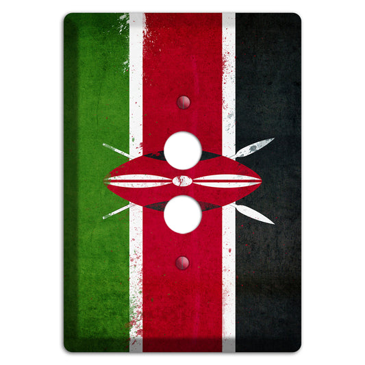 Kenya Cover Plates 1 Pushbutton Wallplate