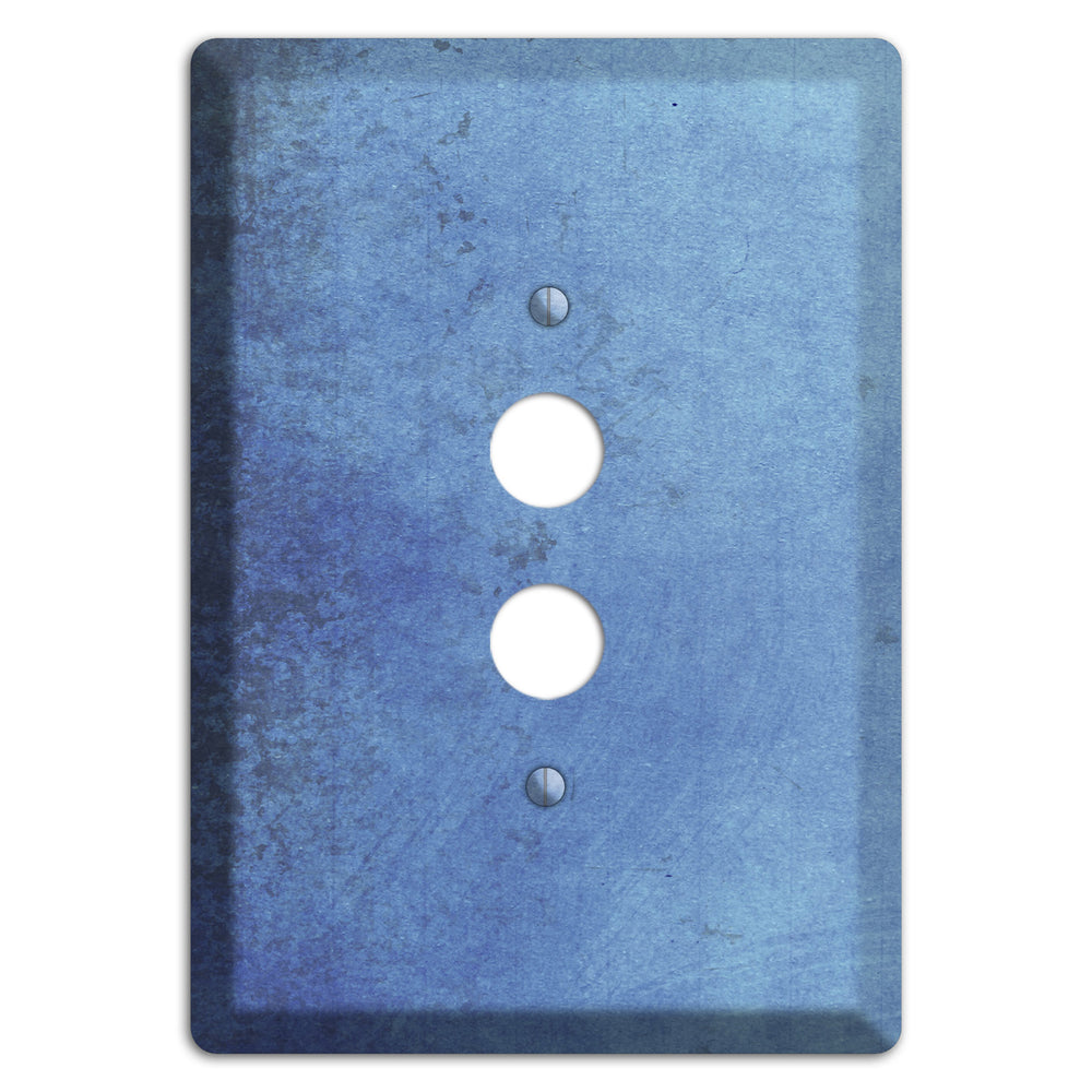 Polo Blue Vintage Grunge 1 Pushbutton Wallplate
