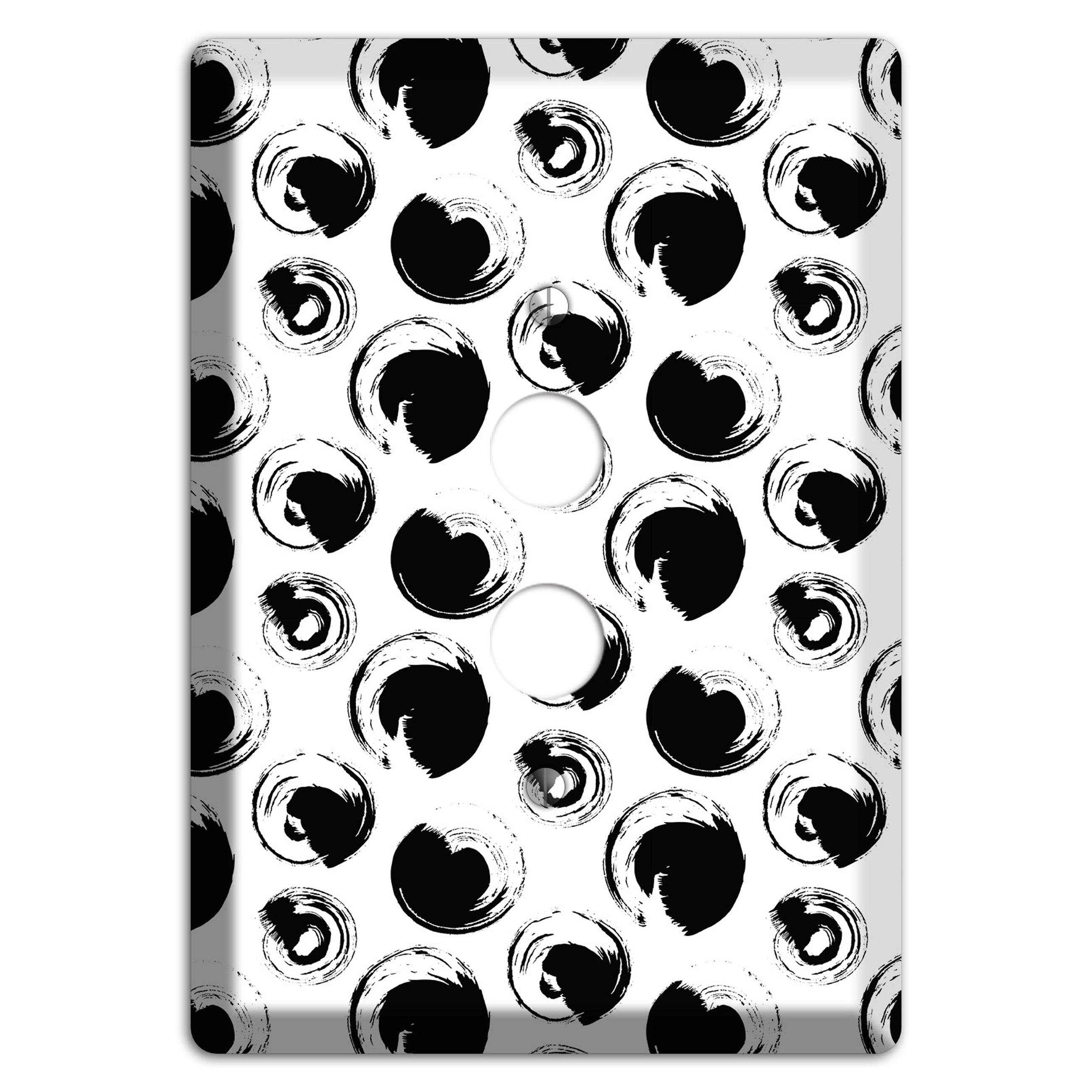 Ink Drops 1 1 Pushbutton Wallplate
