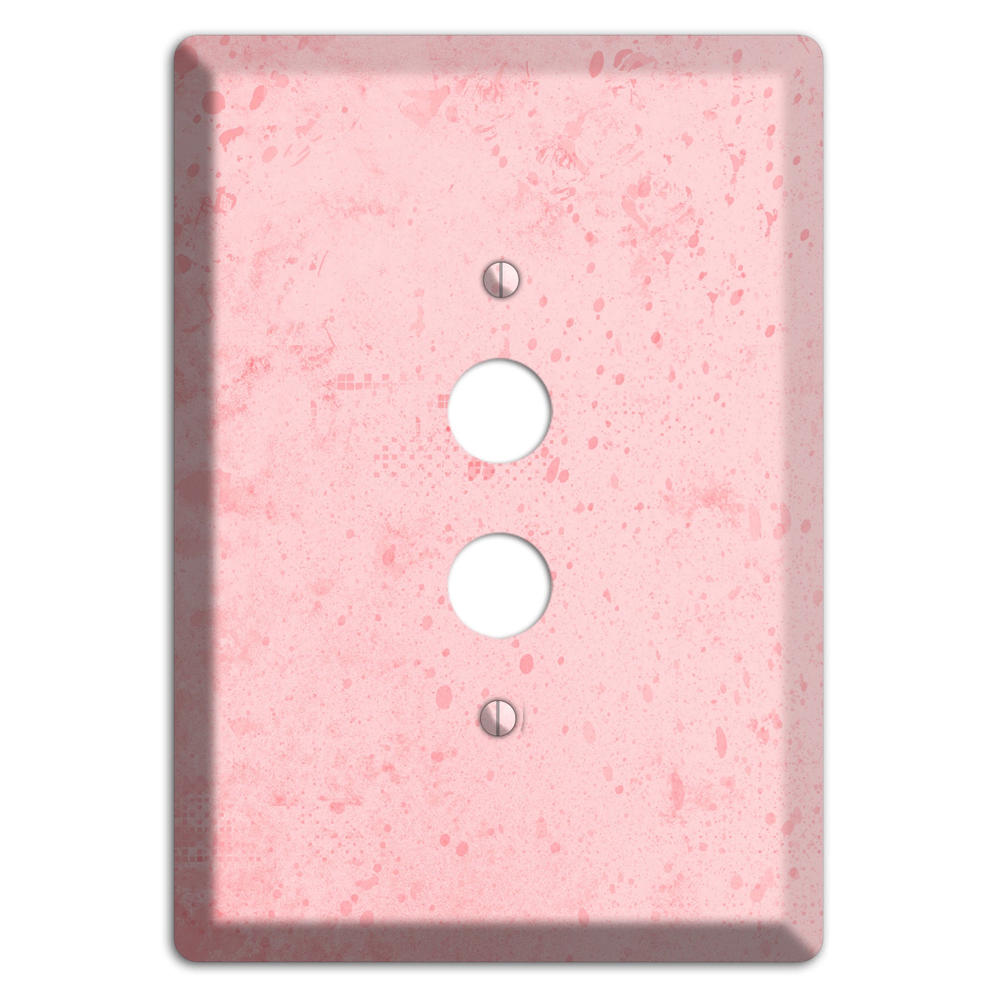 ShockingPpink Soft Coral 1 Pushbutton Wallplate