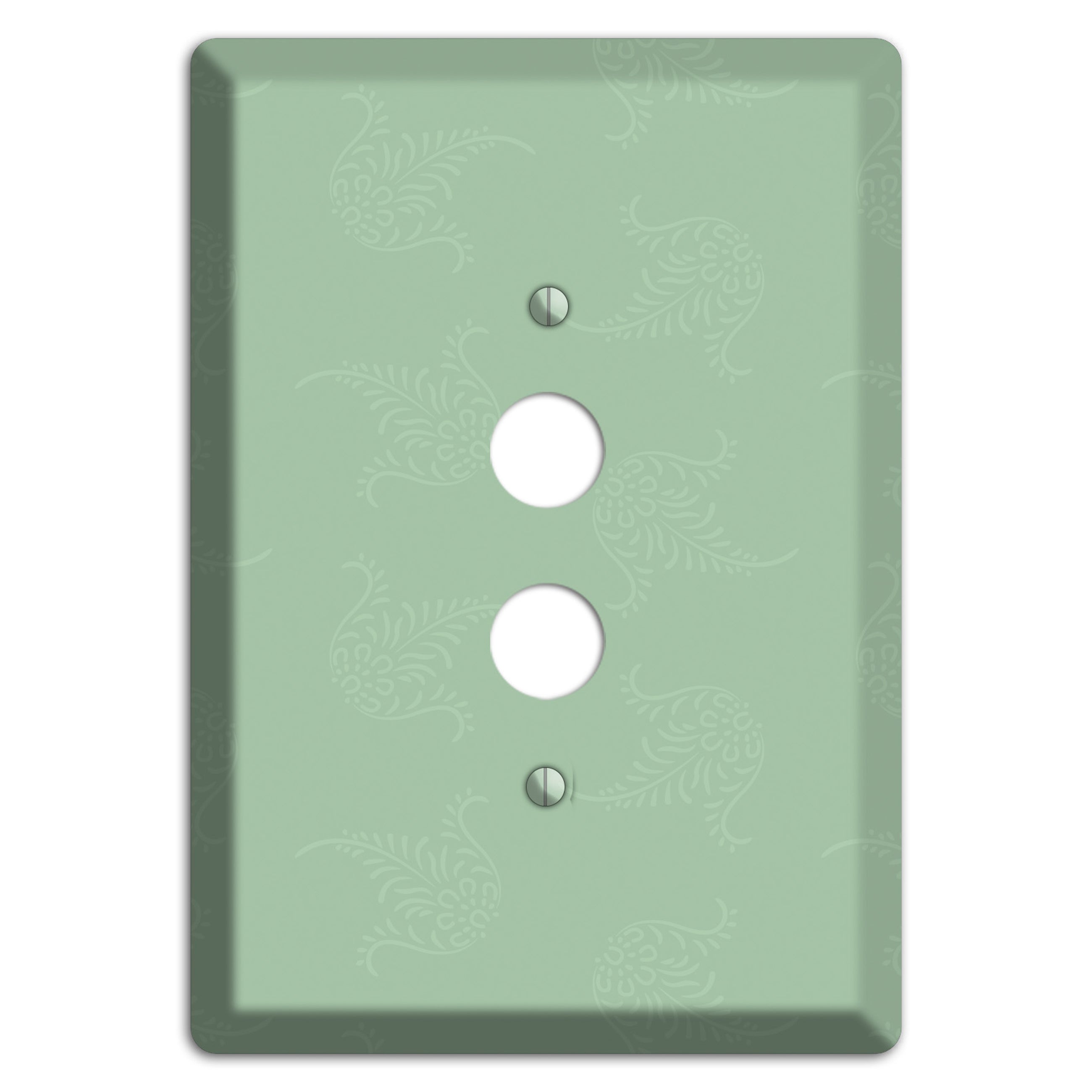 Sage Cartouche 1 Pushbutton Wallplate