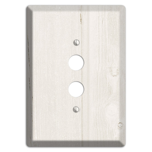 Spring Wood Antique 1 Pushbutton Wallplate