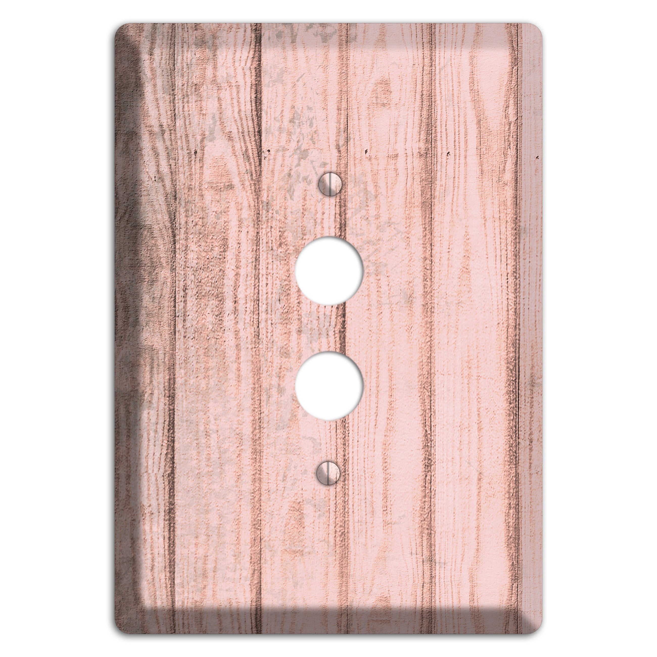 Beauty Bush Weathered Wood 1 Pushbutton Wallplate