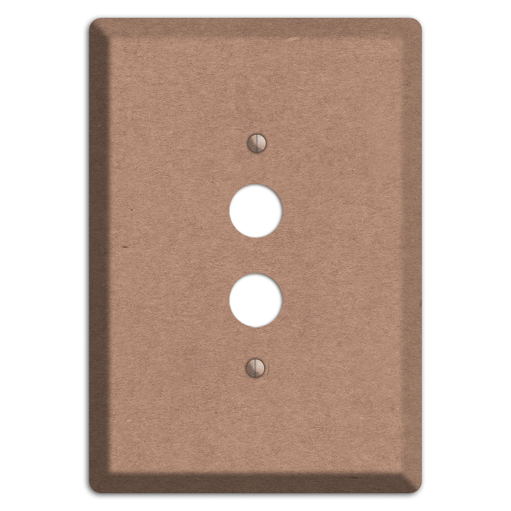 Pale Taupe Kraft 1 Pushbutton Wallplate