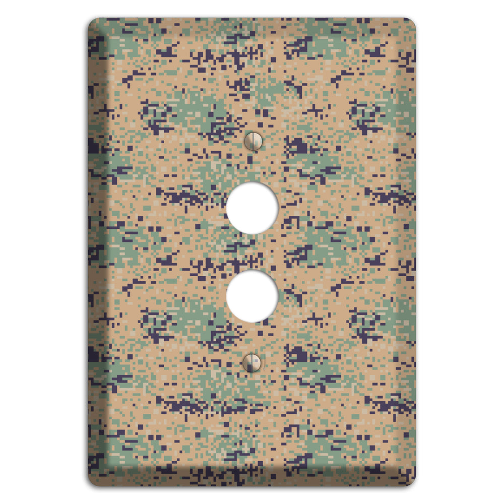Marpat Woodland Camo 1 Pushbutton Wallplate