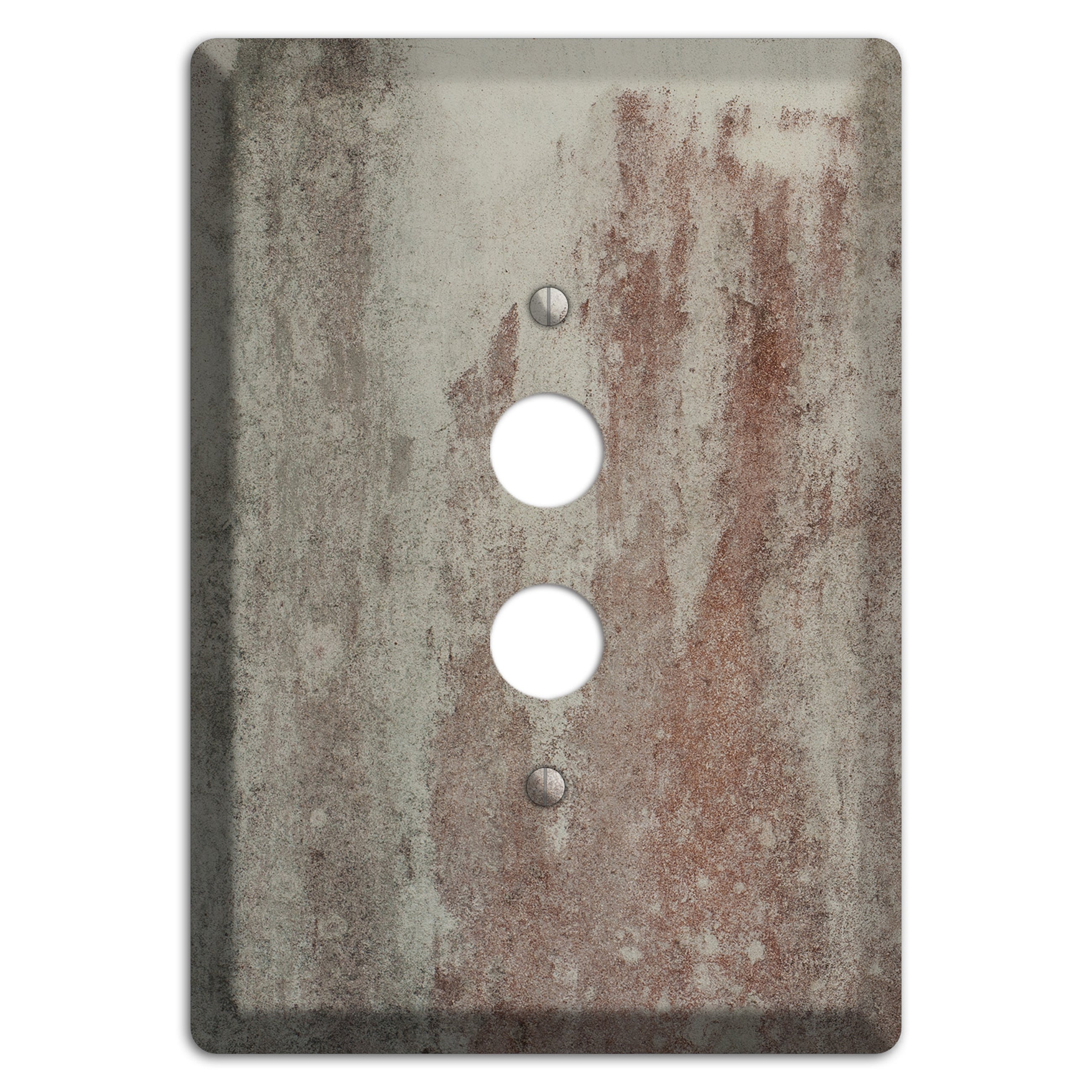 Old Concrete 13 1 Pushbutton Wallplate