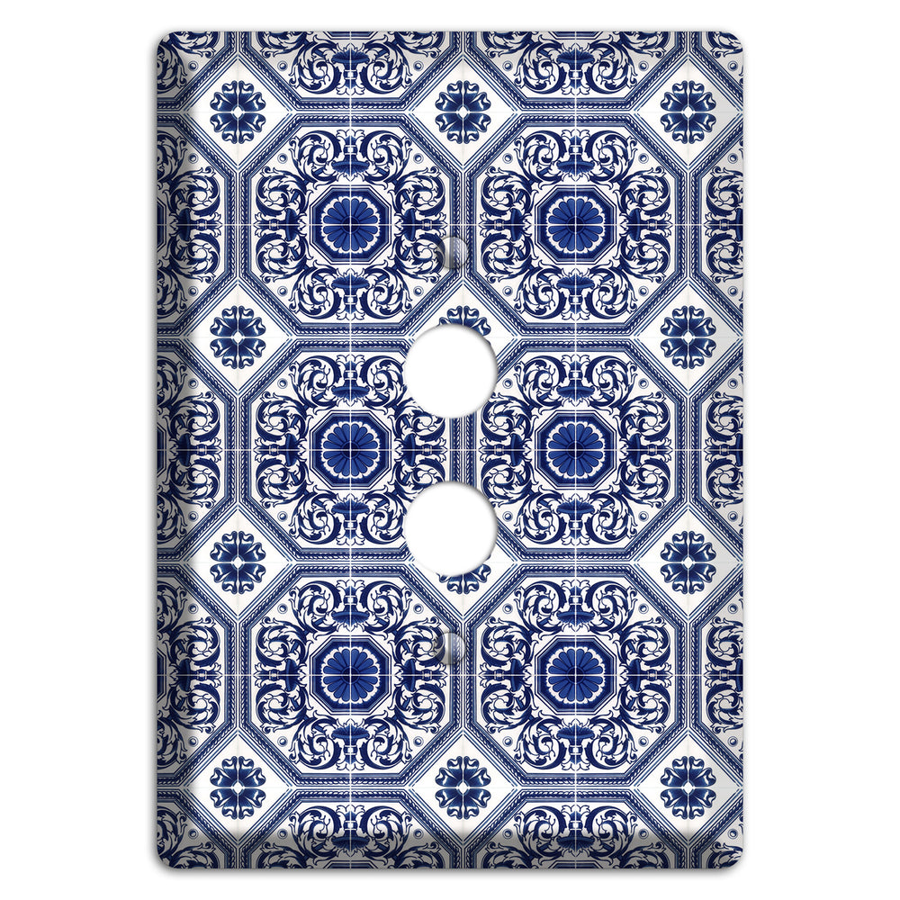 Tavira Tiles 1 1 Pushbutton Wallplate