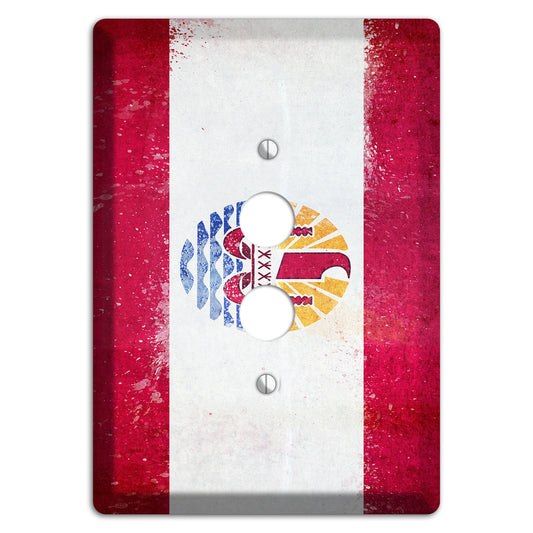 French Polynesia Cover Plates 1 Pushbutton Wallplate