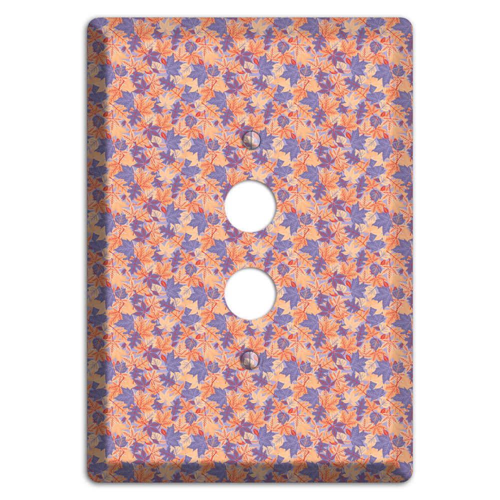 Autumn Leaves Overlay 1 Pushbutton Wallplate