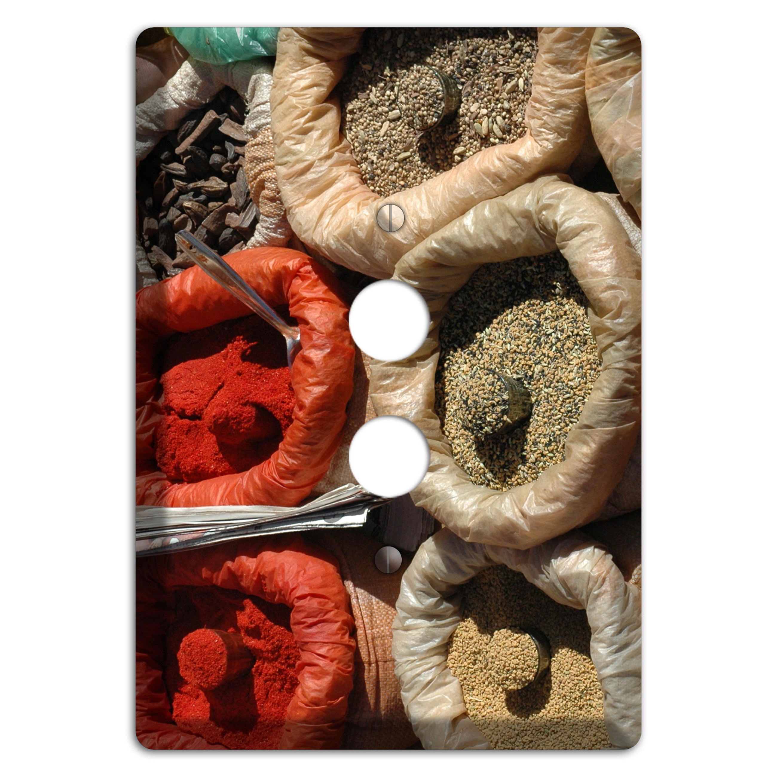 Spices 1 Pushbutton Wallplate