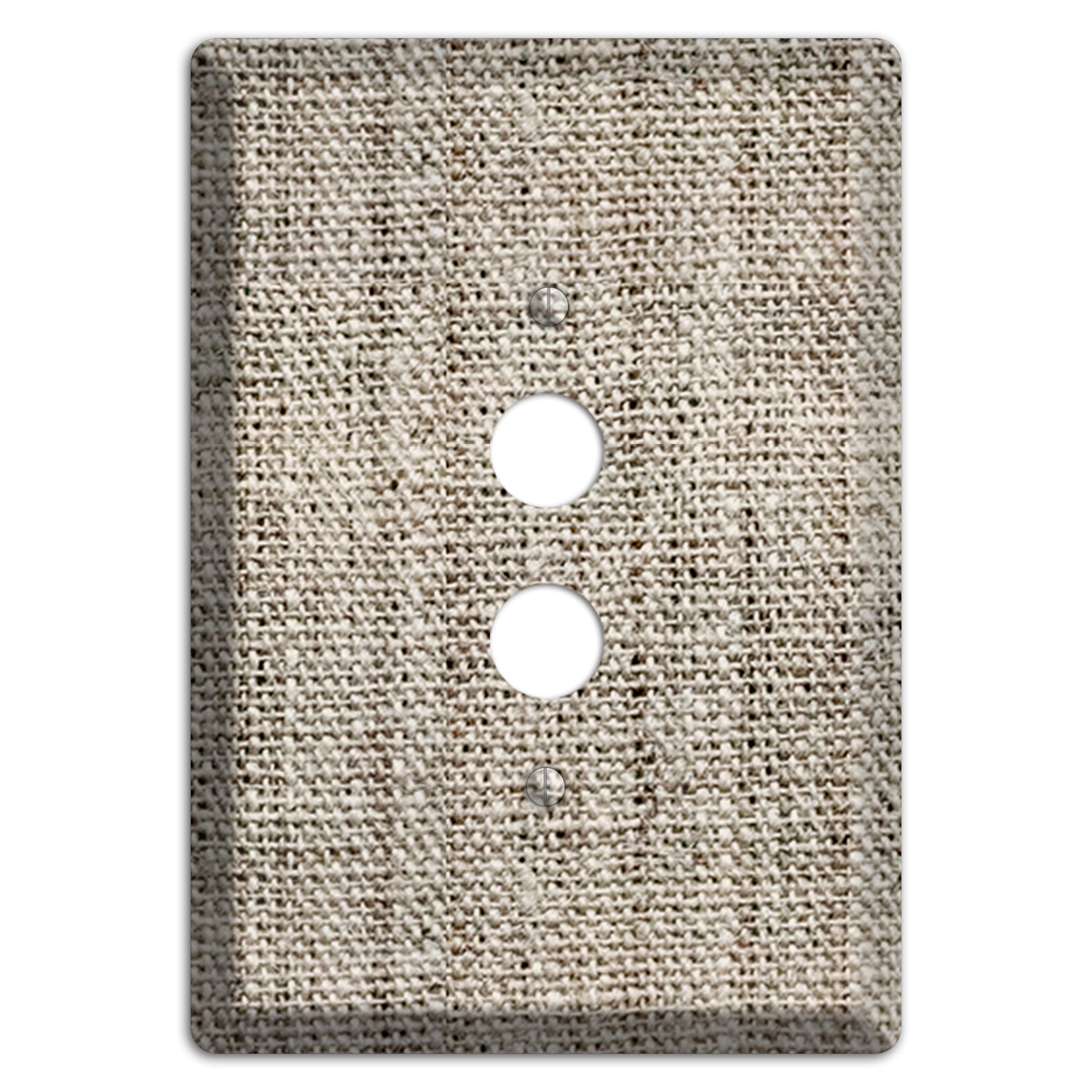 Niagara Burlap 1 Pushbutton Wallplate