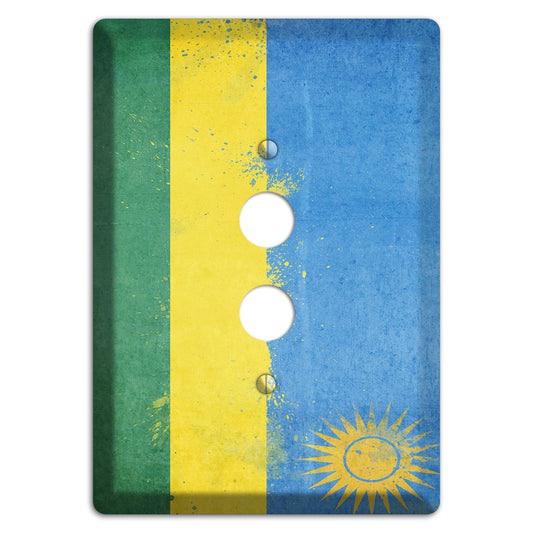 Rwanda Cover Plates 1 Pushbutton Wallplate