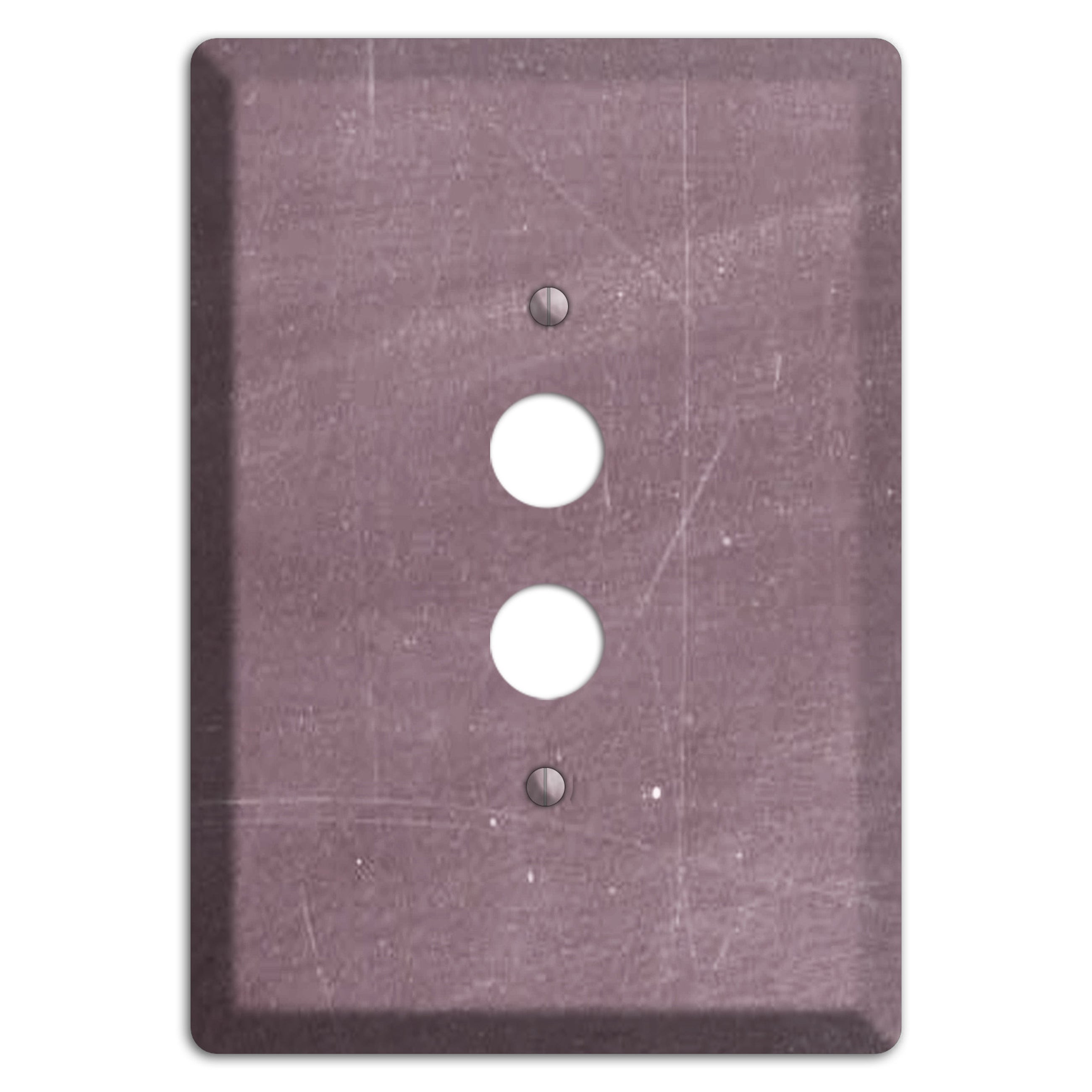 Chalk Maroon 1 Pushbutton Wallplate