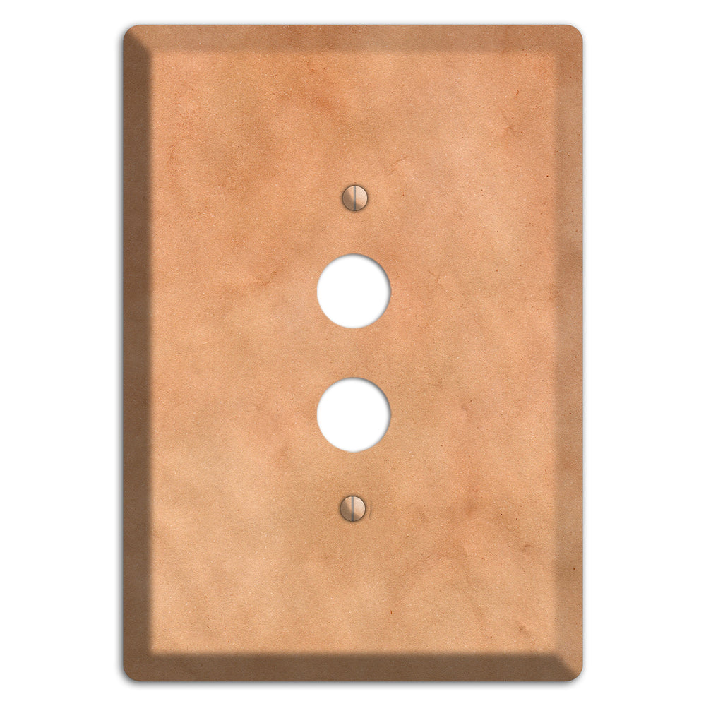 Aged Paper 12 1 Pushbutton Wallplate