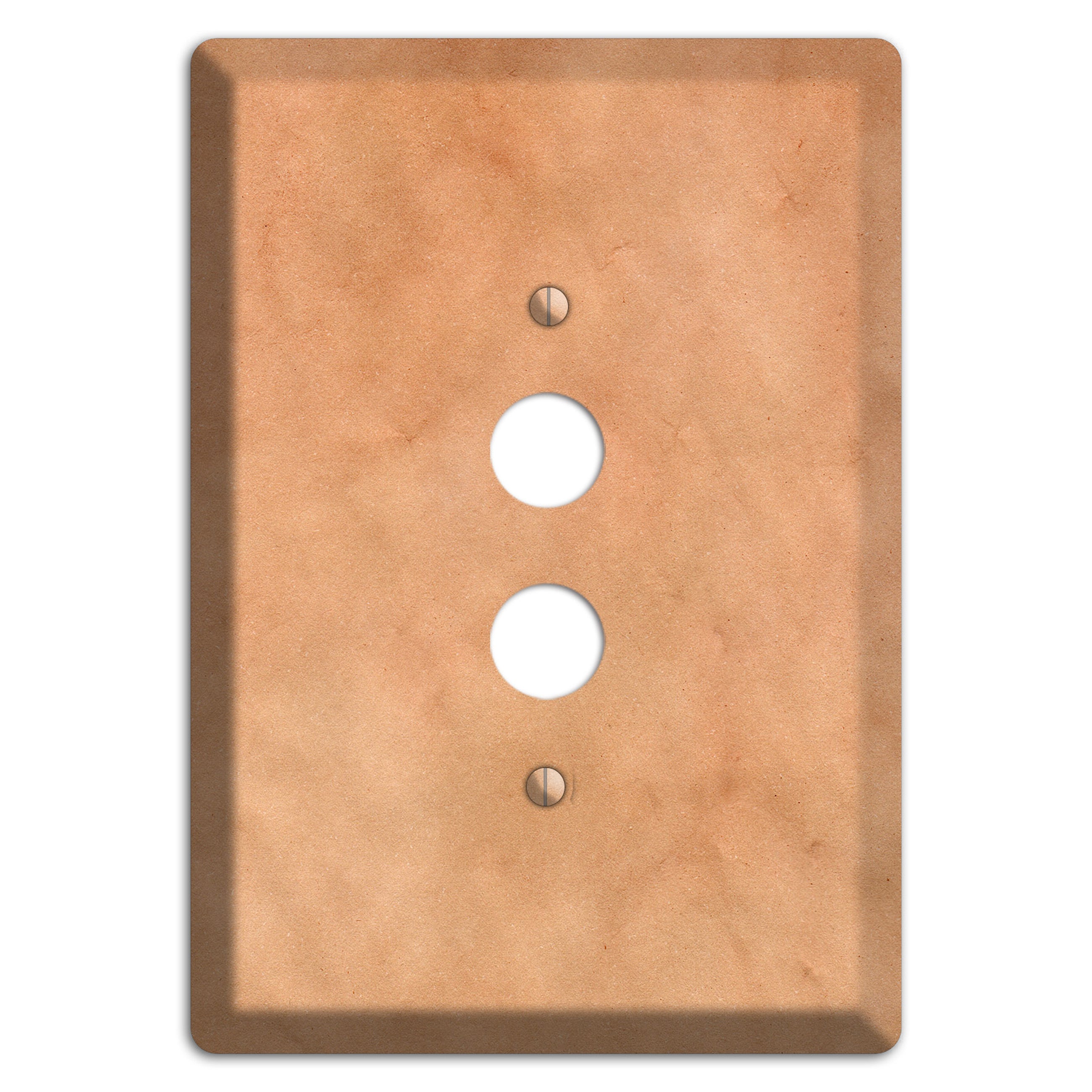 Aged Paper 12 1 Pushbutton Wallplate