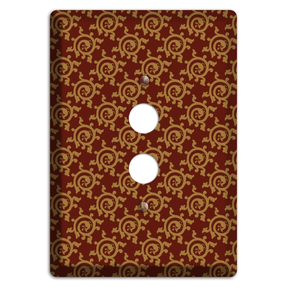 Asian Swirl Pattern 1 Pushbutton Wallplate