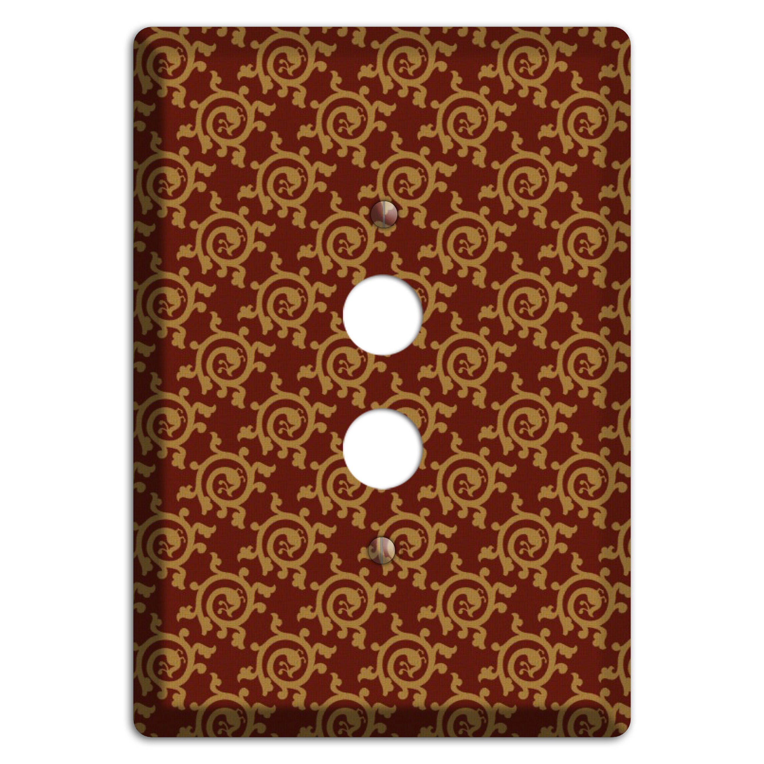 Asian Swirl Pattern 1 Pushbutton Wallplate