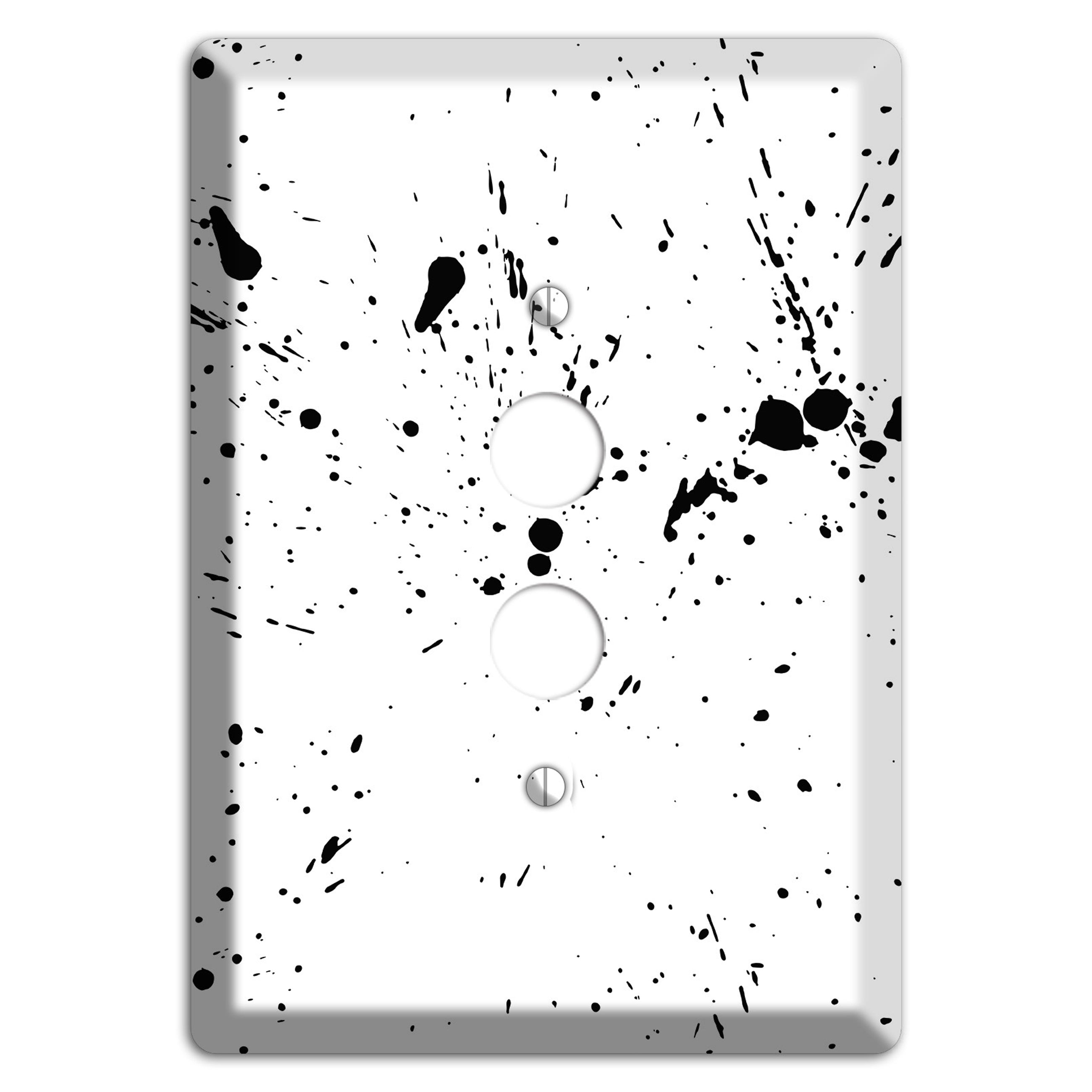 Ink Splash 8 1 Pushbutton Wallplate