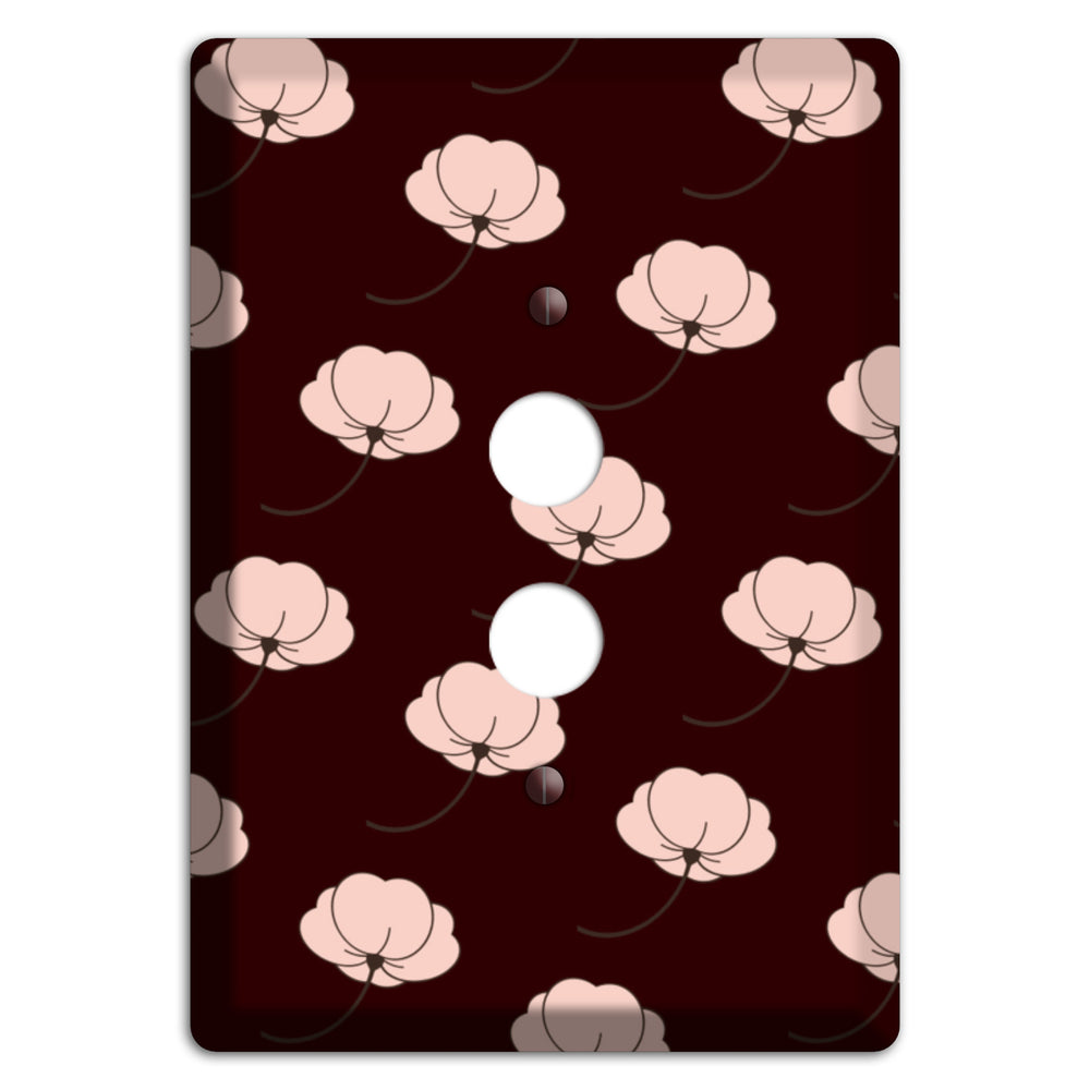 Asian Blossoms 1 Pushbutton Wallplate