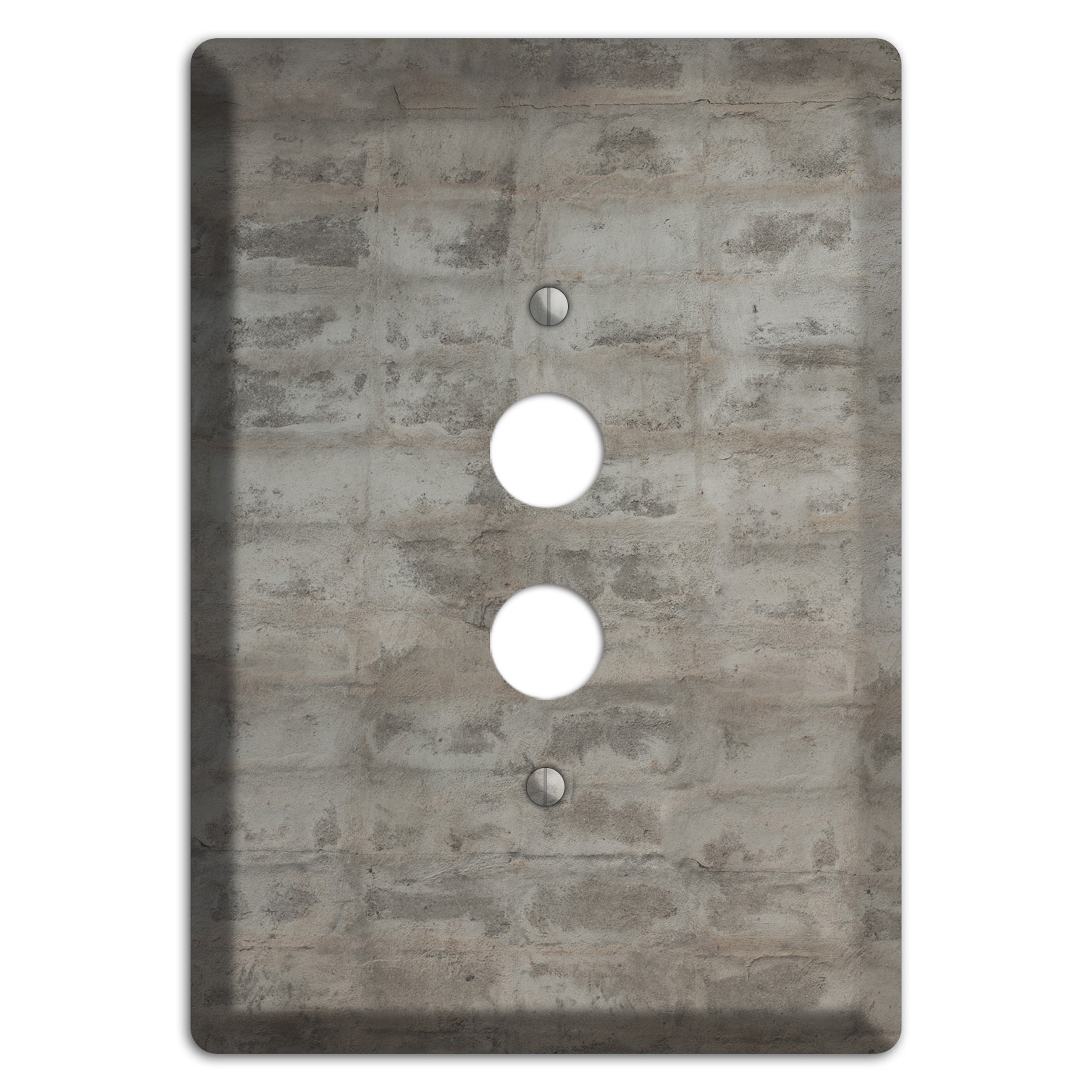 Old Concrete 16 1 Pushbutton Wallplate