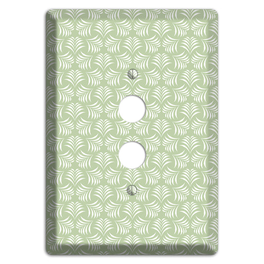 Leaves Style V 1 Pushbutton Wallplate