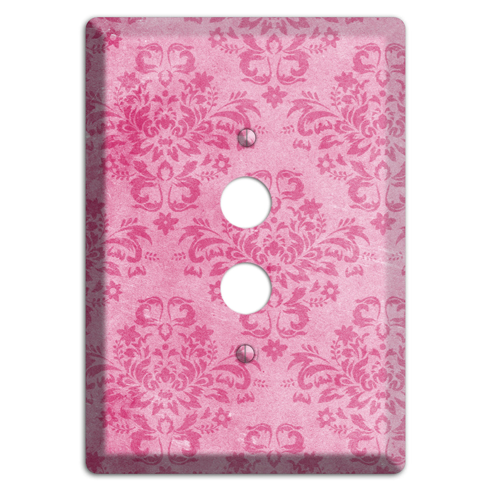 Beauty Bush Pink Texture 1 Pushbutton Wallplate
