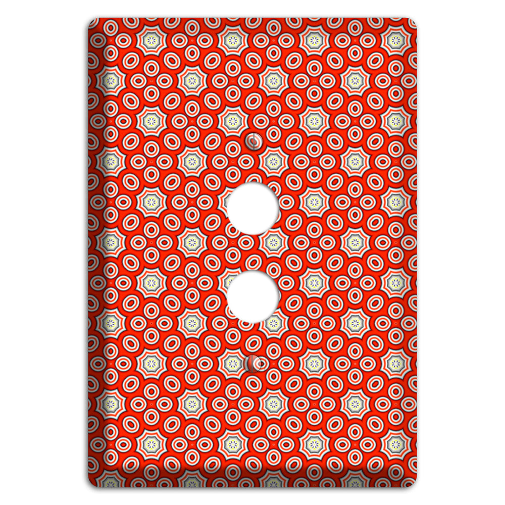 Red Foulard 3 1 Pushbutton Wallplate